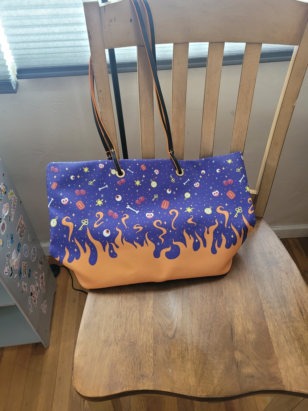 Dooney & Bourke Purple Hocus Pocus Tote Bag - Picture 4 of 7